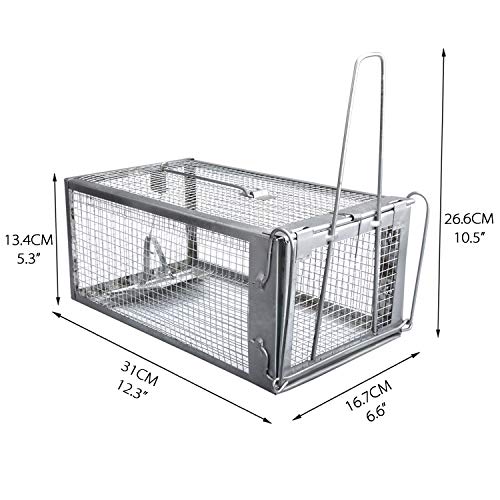 Humane Live Chipmunk Rat Mouse Cage Trap G1898