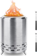 Stainless Steel Mini Firepit with Travel Bag J137