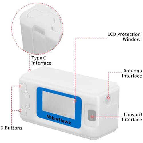 ESP32 LoRa V3 Development Board with 1100mAh Battery and N30 Protect Case Set R179065