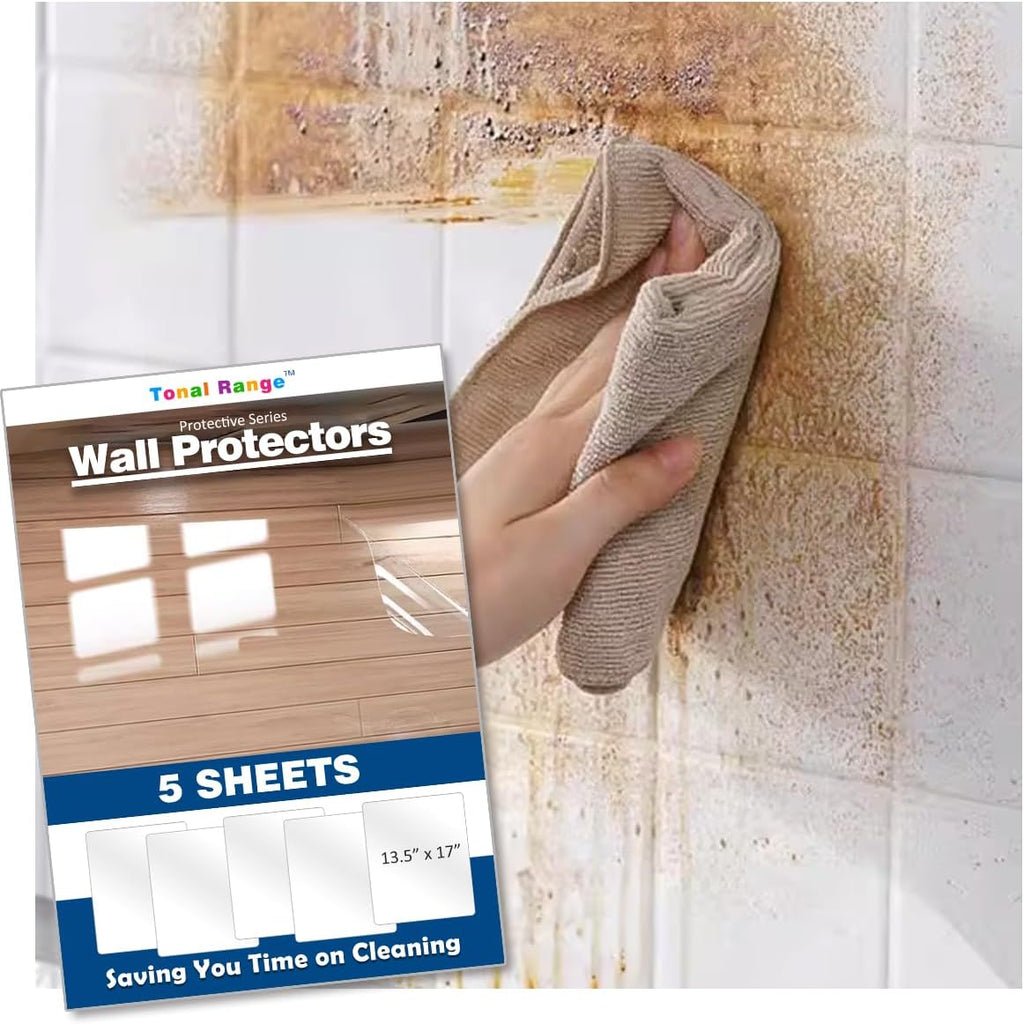 Clear Self Adhesive Wall Protector -5 Sheets N1069