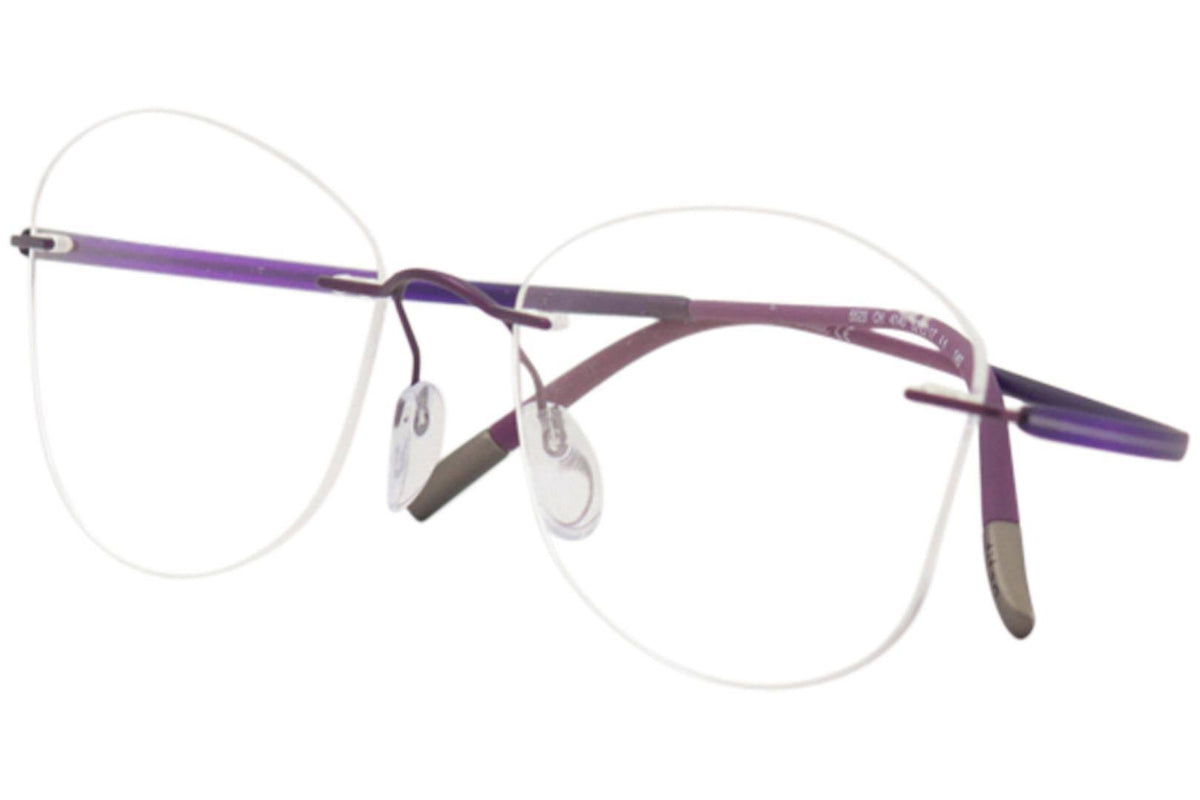Purple Rimless Optical Frame S888169