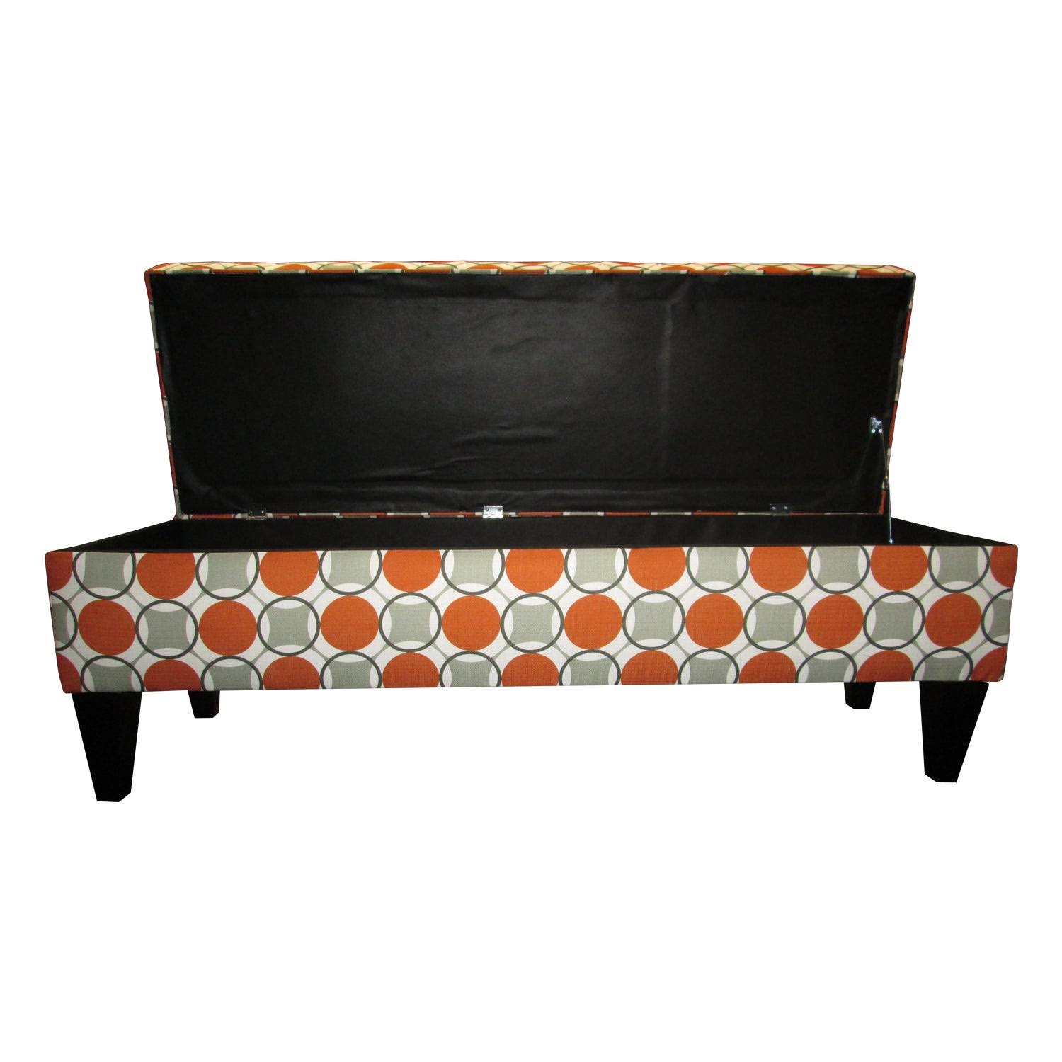 Button Tufted Storage Bench K127