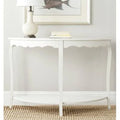 Solid Wood Console Table Shady White H66967