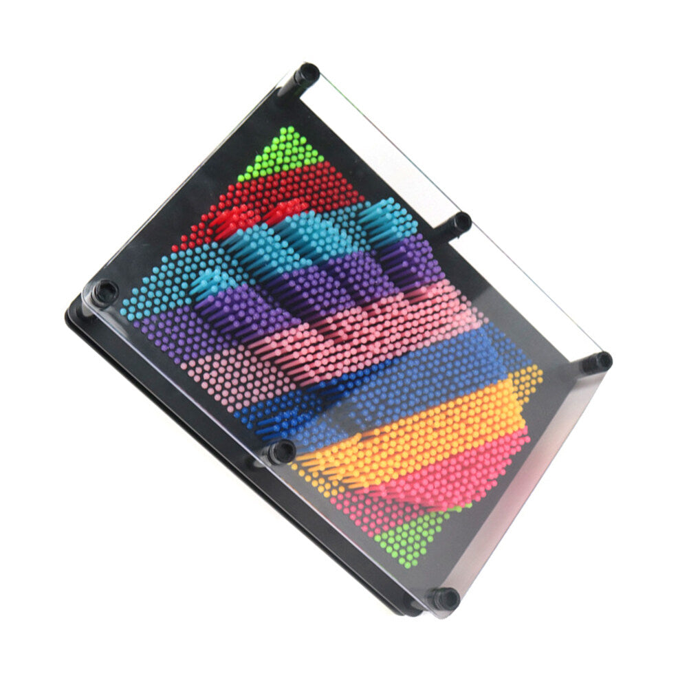 Colorful Plastic Pin Art Toy R39473