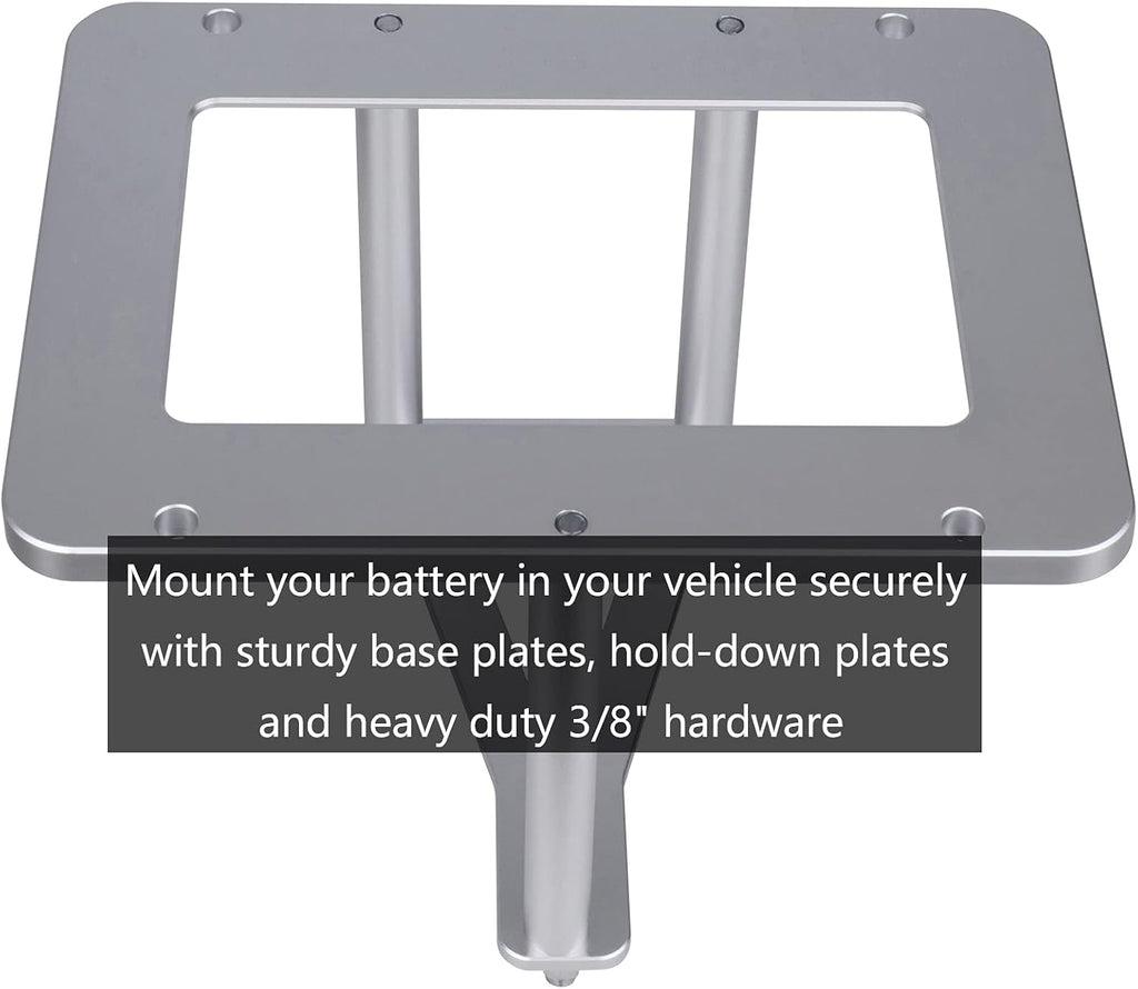 Billet Aluminum Battery Tray Hold Down Pack of 2 B45869