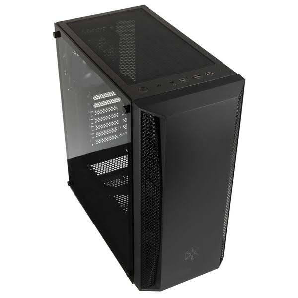 Black Tempered Glass Mid-Tower Case W850