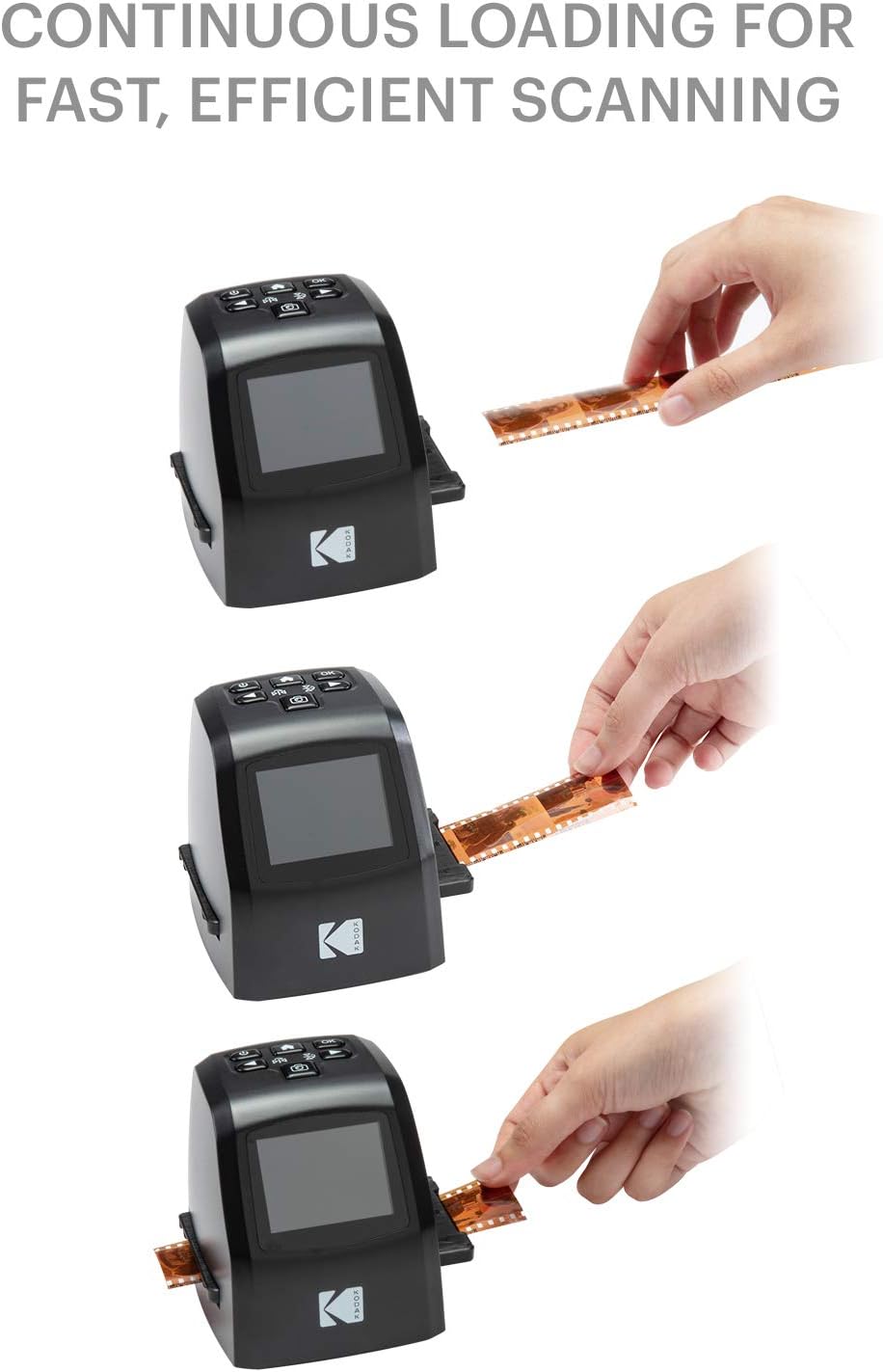 Mini Digital Film & Slide Scanner with 2.4 LCD Screen M3400