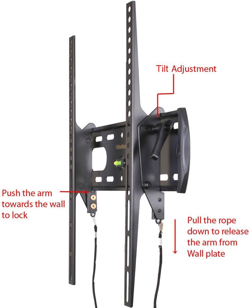Tilt Low Profile TV Wall Mount for 26"-47" LED LCD TV with VESA 200x100 to 400x400 P73824