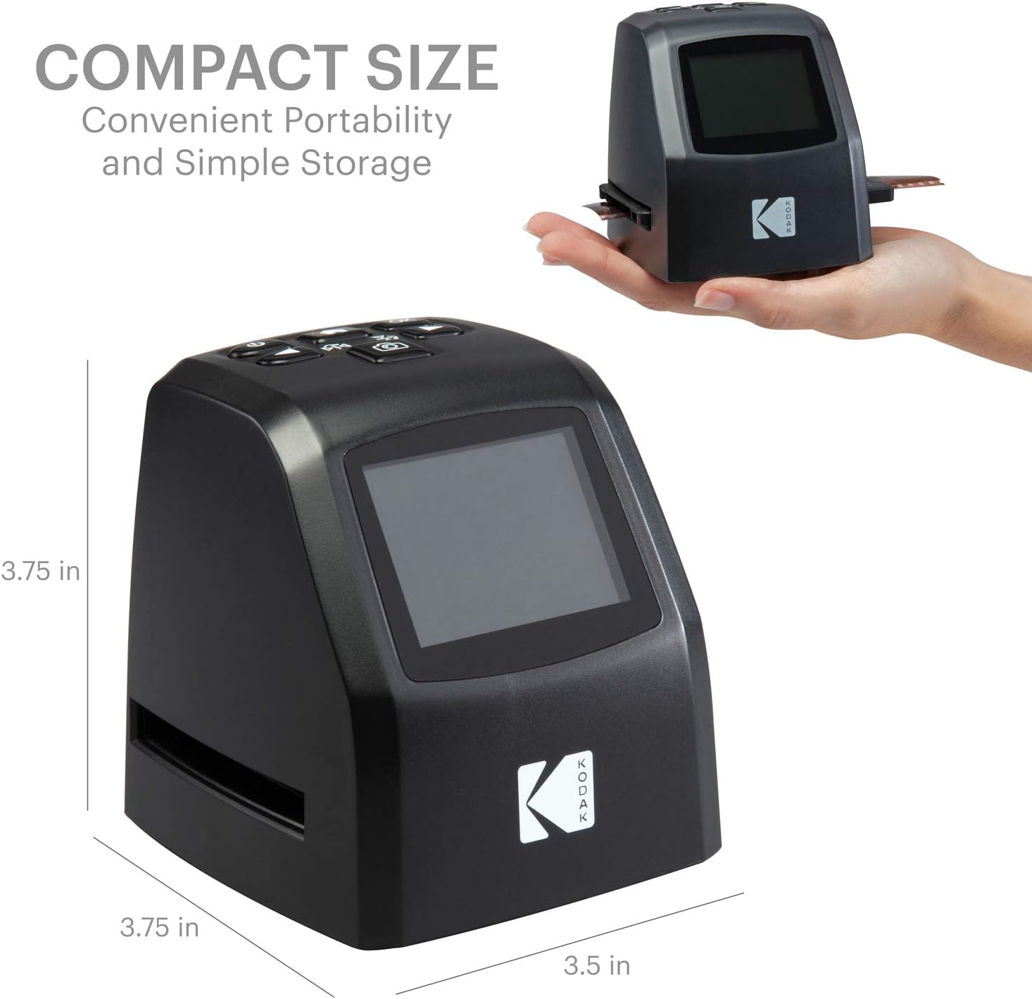 Mini Digital Film & Slide Scanner with 2.4 LCD Screen M3400