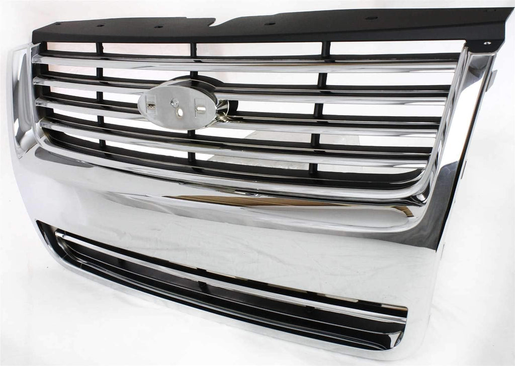 Chrome Shell Grille Assembly for Ford Explorer 2006-2010 Y39354