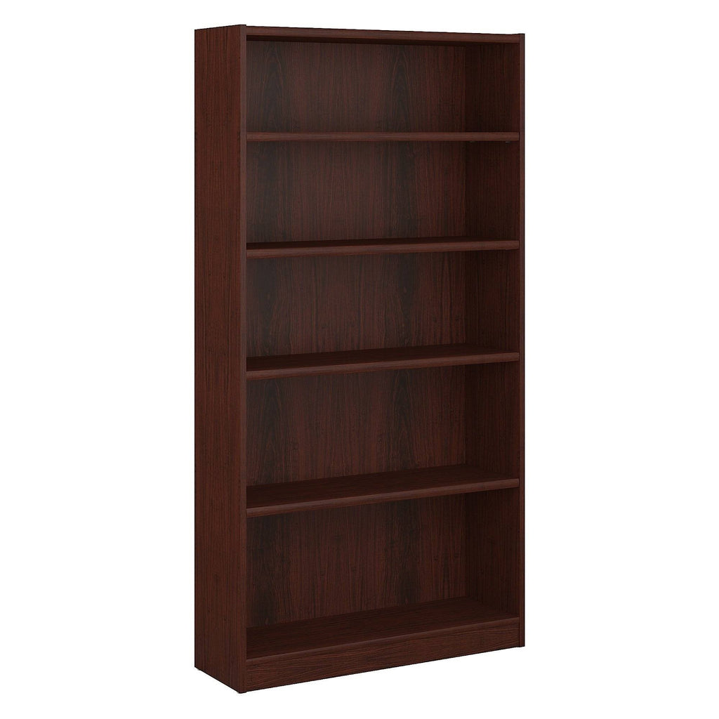 Red 5 Shelf Bookcase B6576