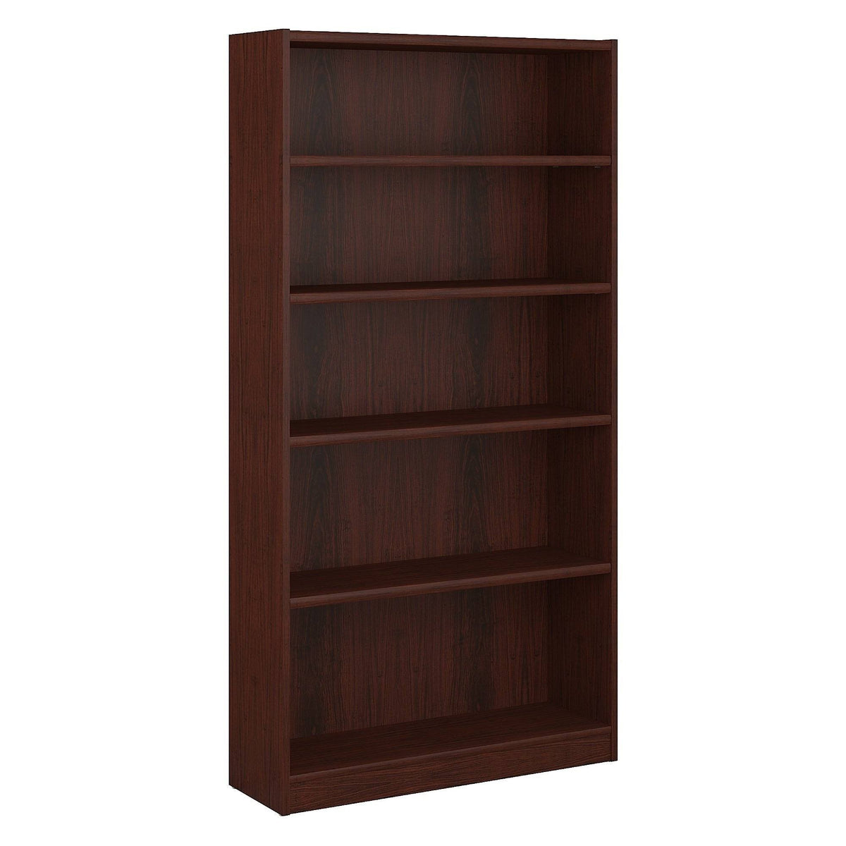 Red 5 Shelf Bookcase B6576