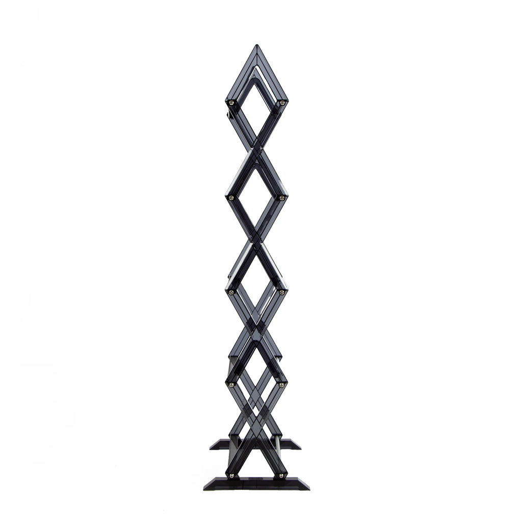 5-tier Media Rack Multimedia Smoke N308199