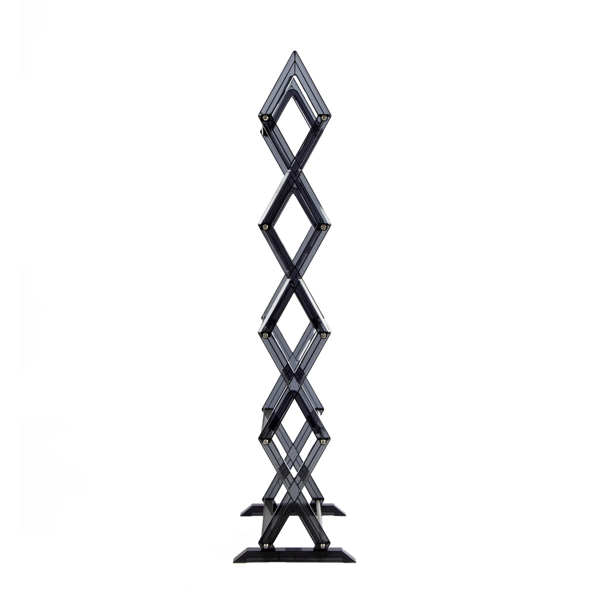 5-tier Media Rack Multimedia Smoke N308199