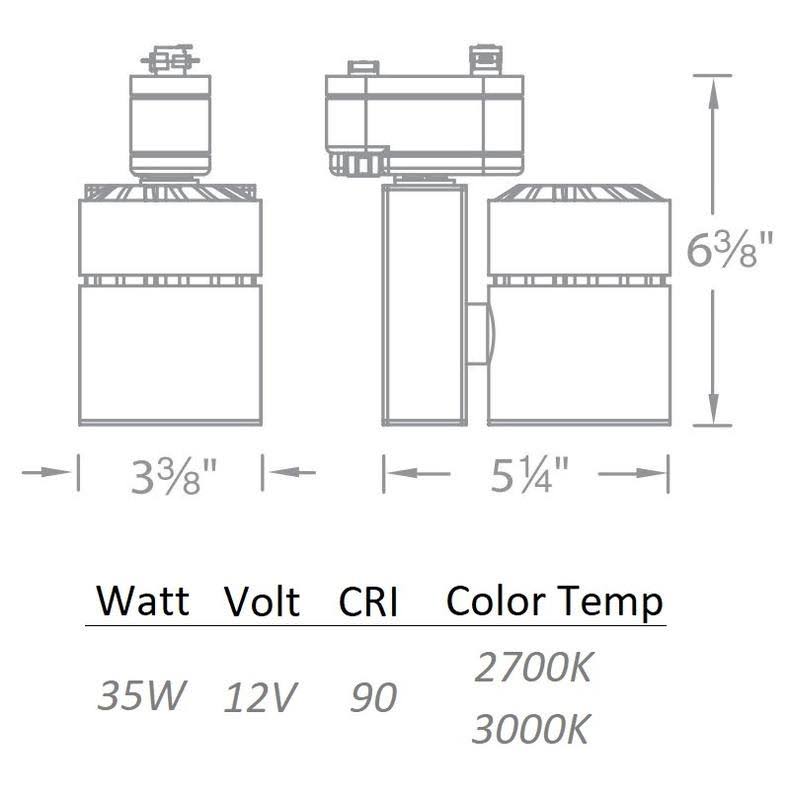 LED Track Head V534