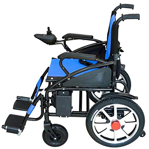 Blue Electric Power Wheelchair P700
