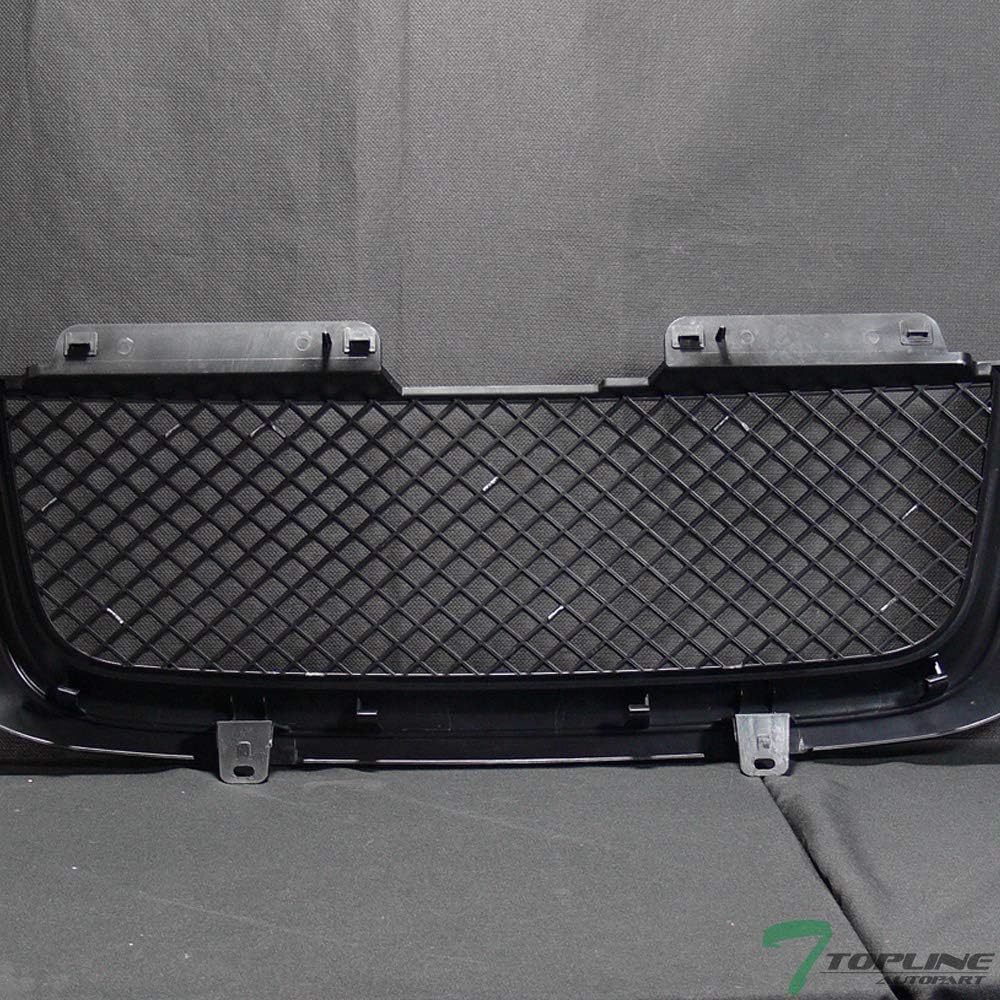 Black Mesh Front Hood Bumper Grill Grille ABS O44524