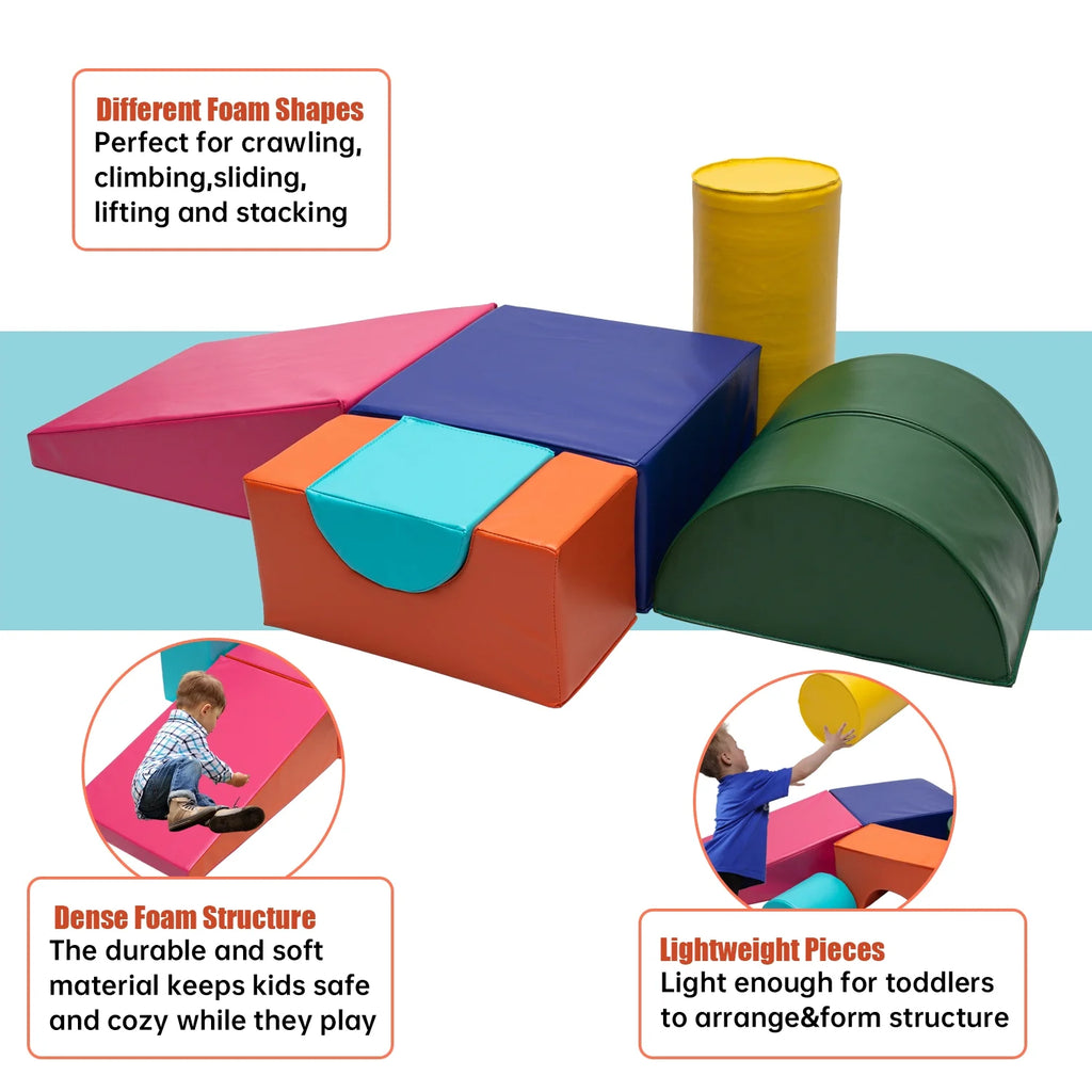 6PC Colourful Foam Play Set Q78220