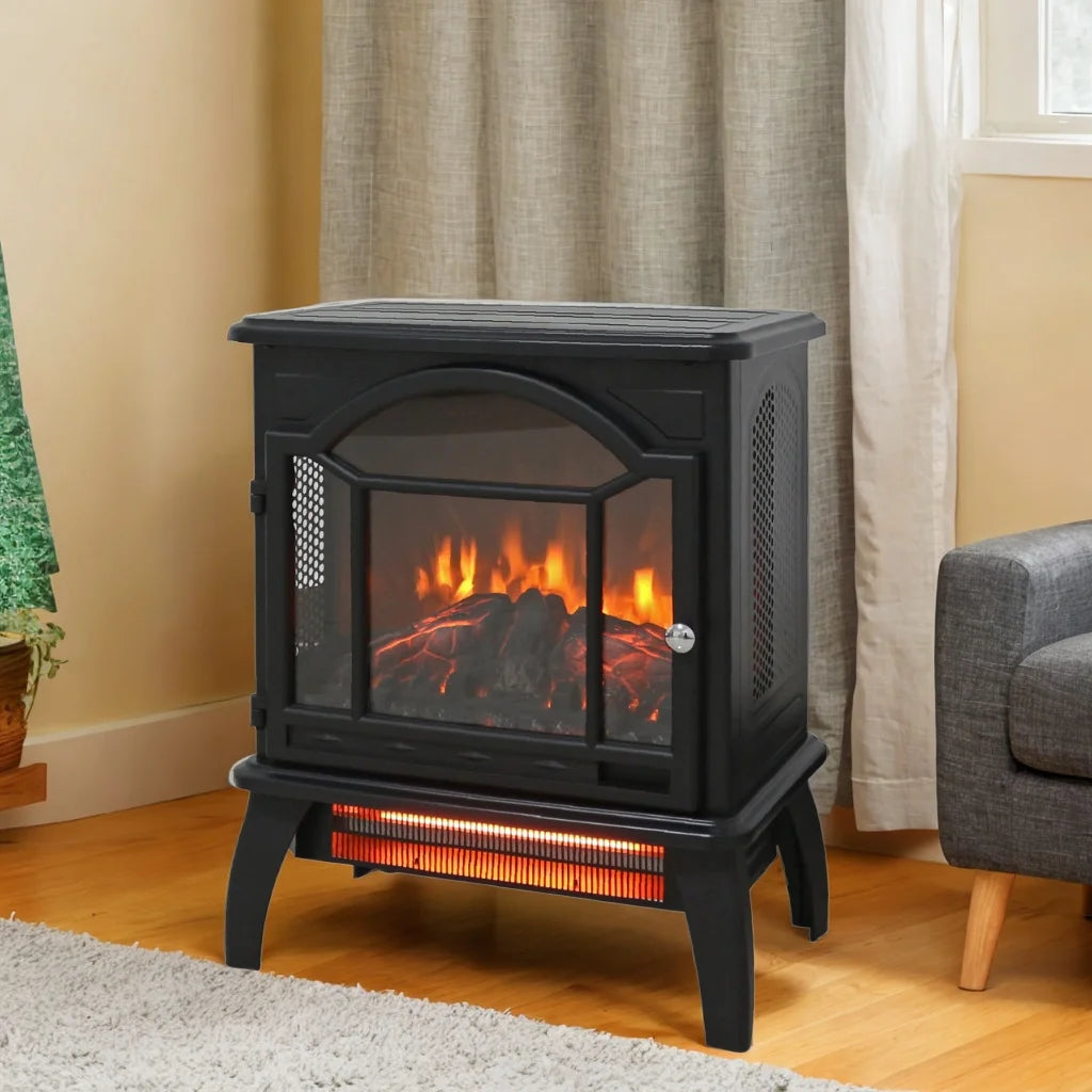 1500W Infrared Electric Heater with 11 Temp Settings and Timer X2381