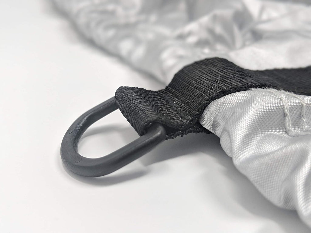 RV Cover Compatible with Class C RV 23' - 26' Long, Fleece Lining, Includes Cable Lock, Storage Bag & Wind Straps Z37079
