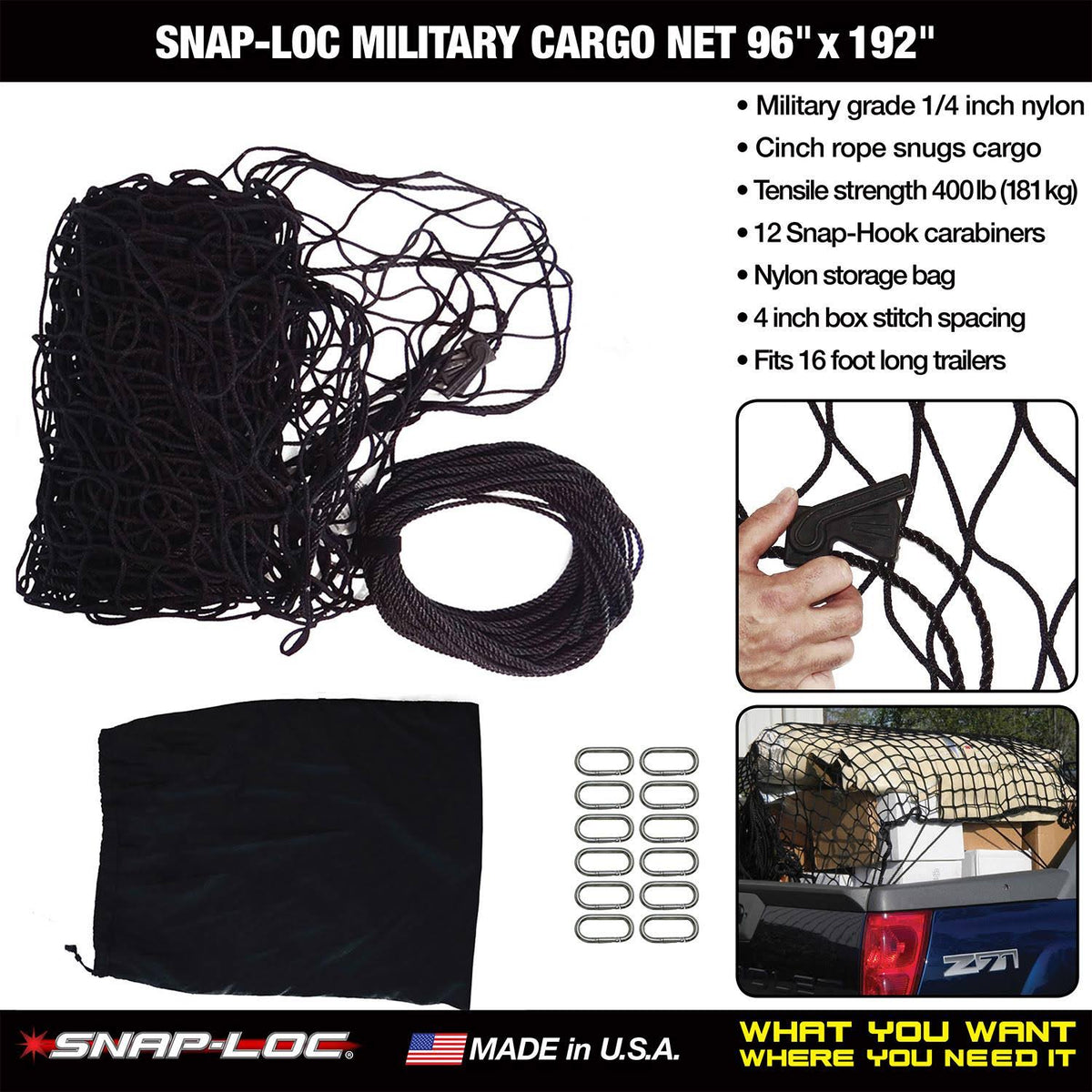 Military Cargo Net 96x22x192x22 A74024