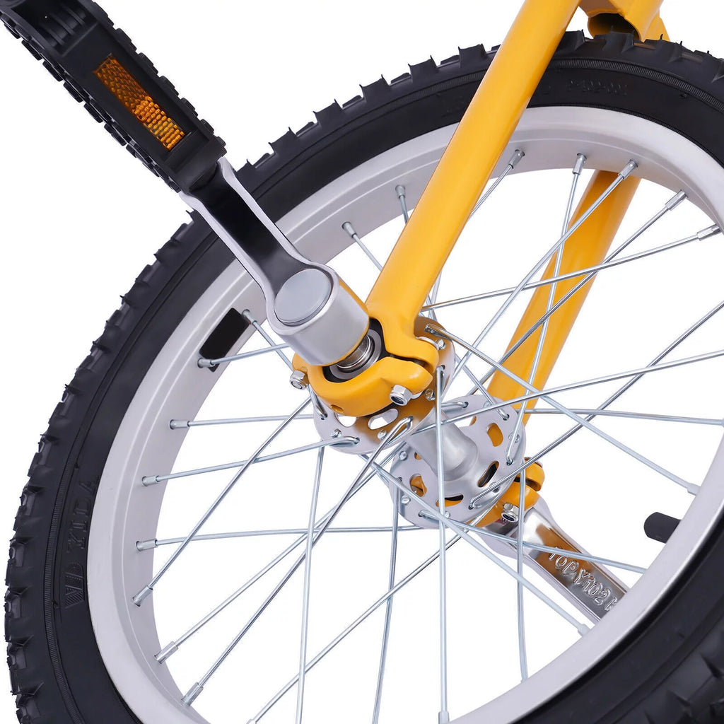 16 Wheel Unicycle with Steel Rim, Adjustable Height R1091