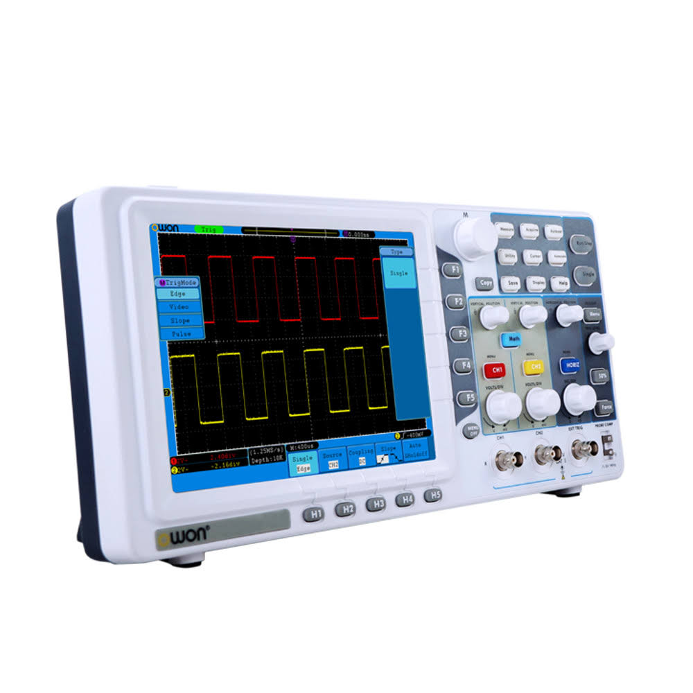 50MHz 2CH Digital Oscilloscope with VGA F501