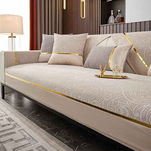 Chenille Non-Slip 3 Seater Sofa Cover T161