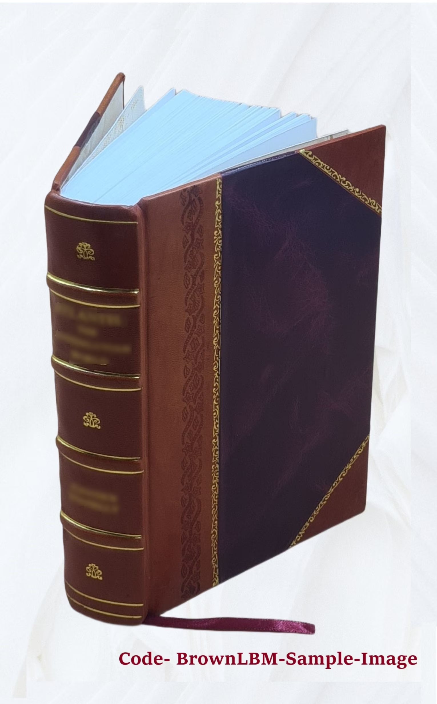 Leather Bound Book T9666
