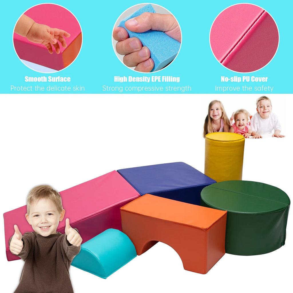 6PC Colourful Foam Play Set Q78220