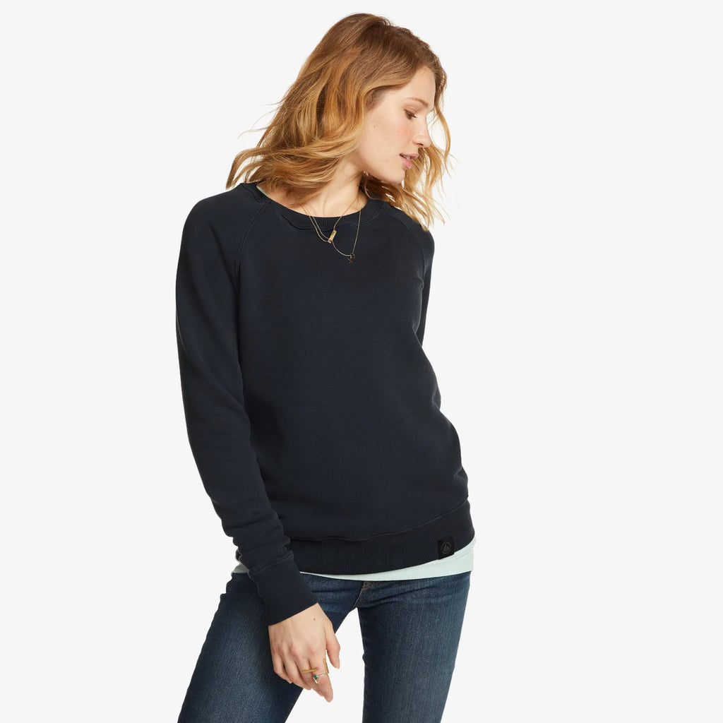 Blue Midweight Crew Q8708