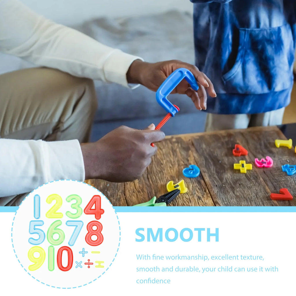 Numbers Blocks Math Puzzle Toy Addition and Subtraction Toy T823689