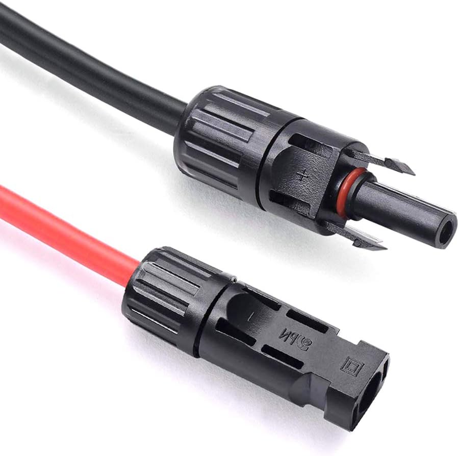 10 AWG 40 Feet Solar Extension Cable with Female and Male Connector D79260