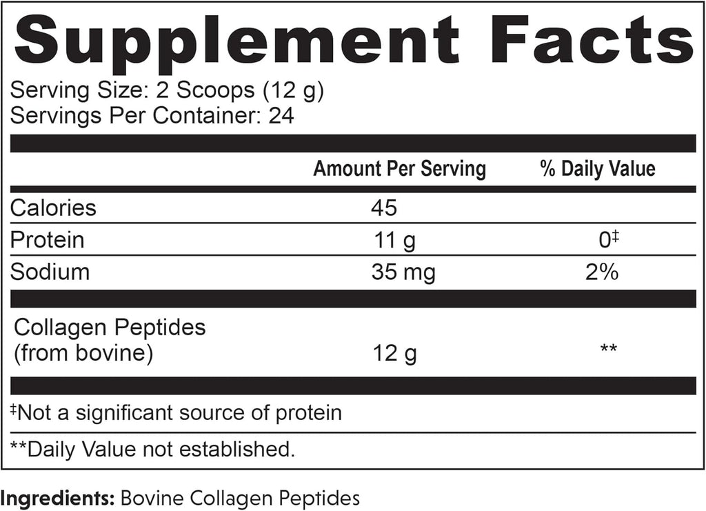 10 oz. Collagen Hydrolysate 3 Pack D6024