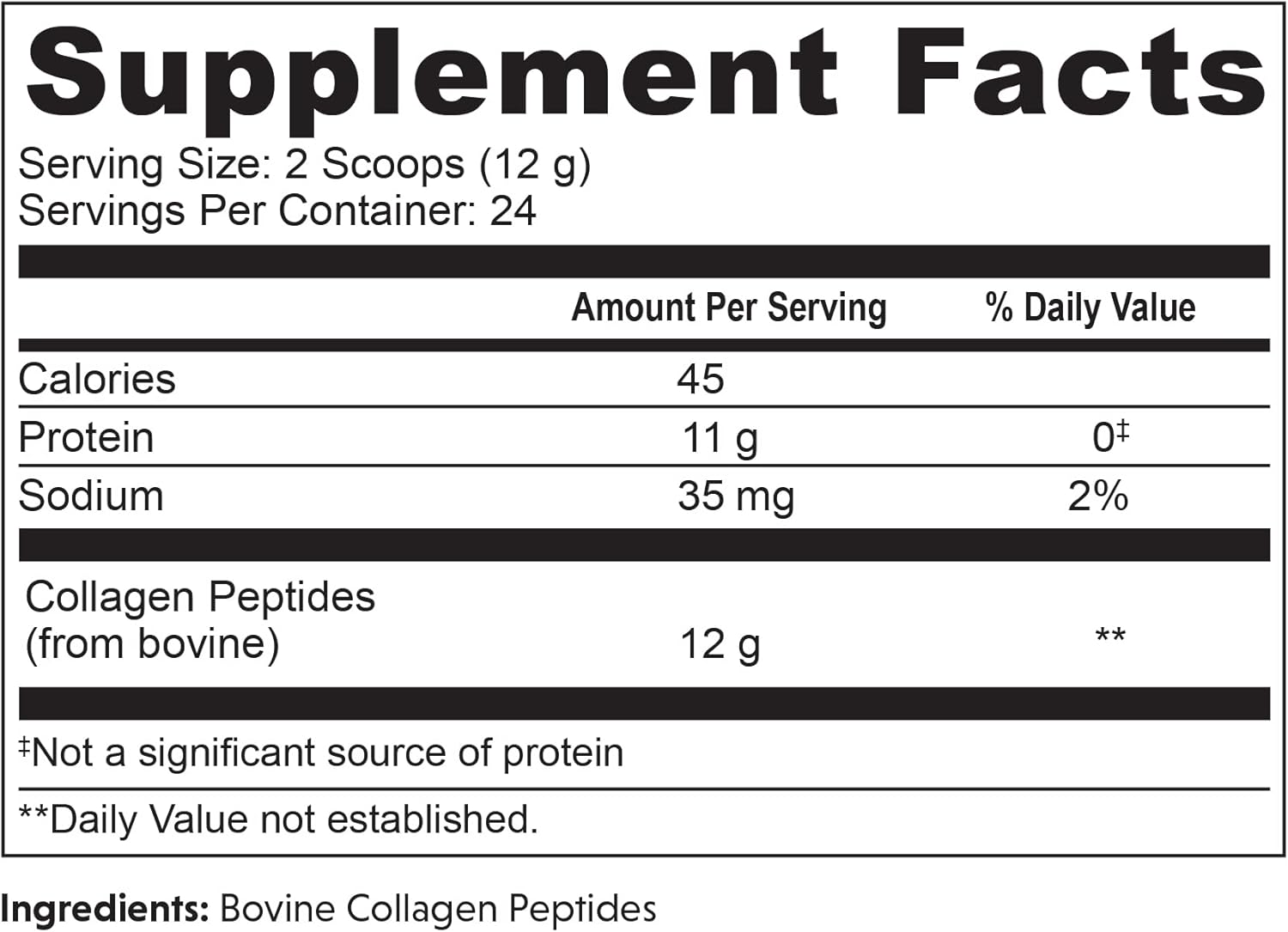 10 oz. Collagen Hydrolysate 3 Pack D6024