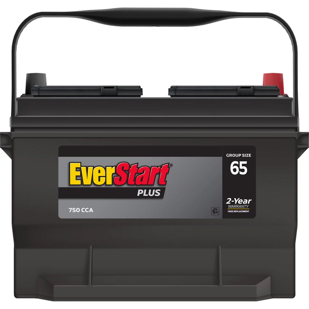 Lead Acid Automotive Battery, Group Size 65 12 Volt, 750 CCA Z90356
