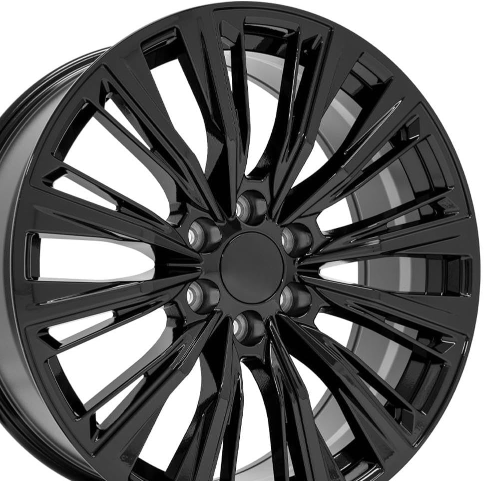 22x9 Black Rims L454146