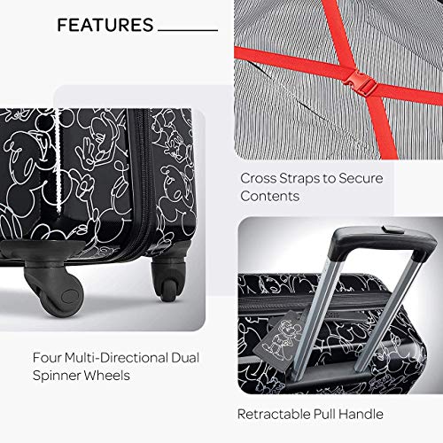 Disney Hardside Luggage With Spinner Wheels, 2-Piece Set (20/28) P326602