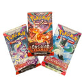 Random Sealed 3 Booster Pack Lot D7734