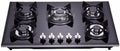 30 inch Gas Cooktop Tempered Glass 5 Burners Stove Top M872