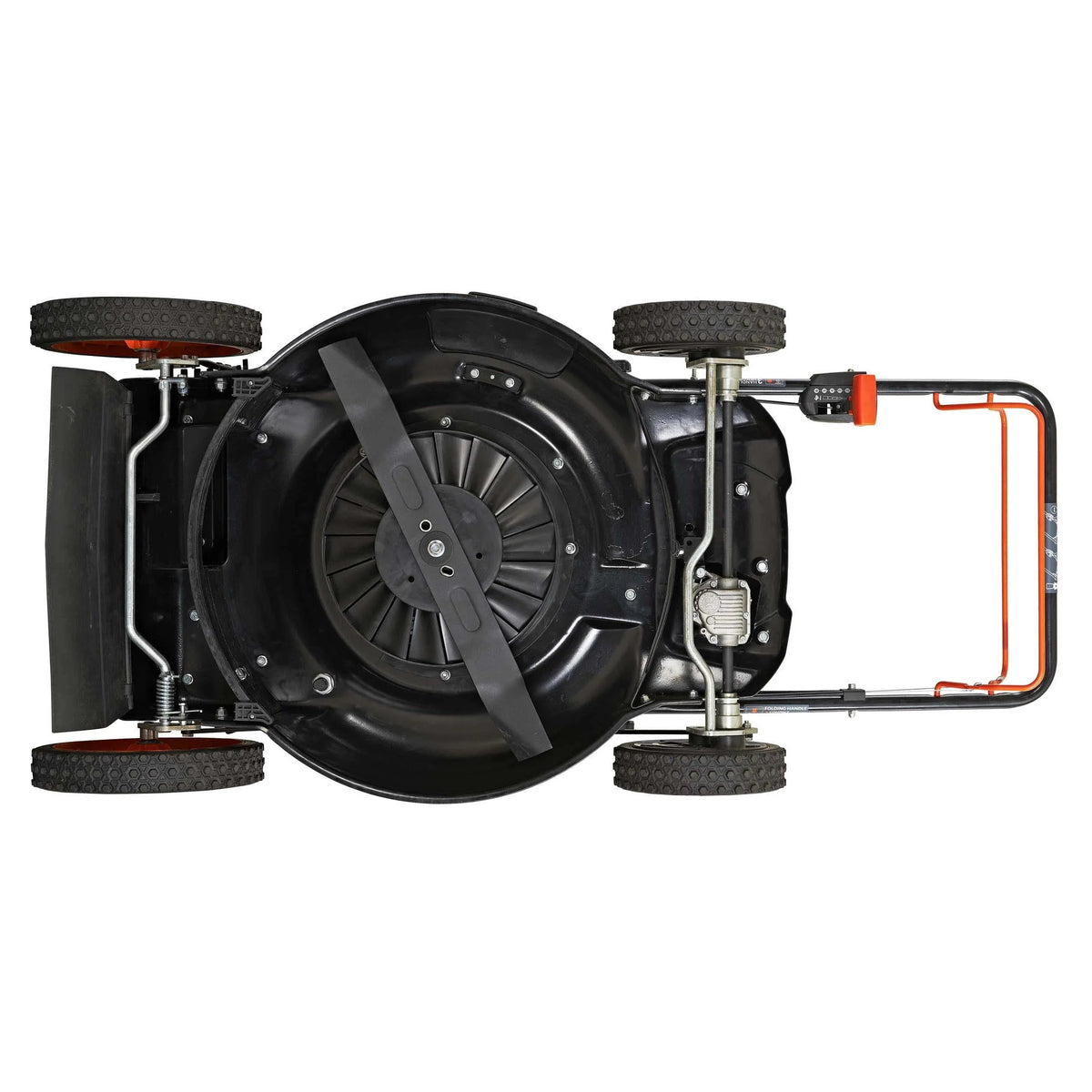 22 in. 201cc 3-in-1 Gas Walk Behind Self Propelled Lawn Mower N24414