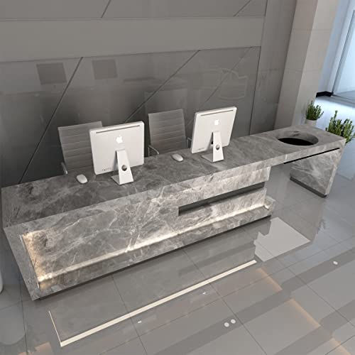 Grey Matte Marble Peel and Stick Contact Paper 31.5x354inch G219871