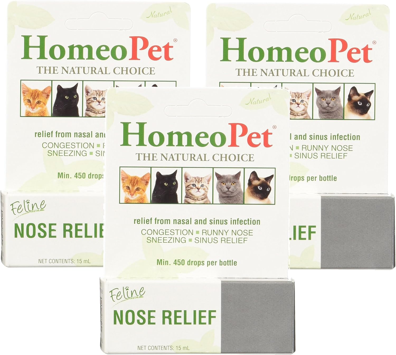 3-Pack 15 mL Feline Nose Relief M3621