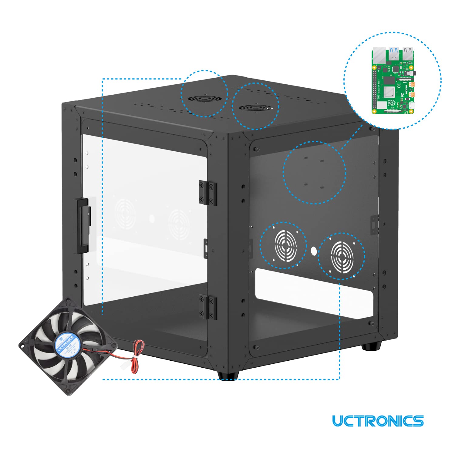 3D Printer Enclosure, Metal Case, Fireproof Dustproof Cover G244789