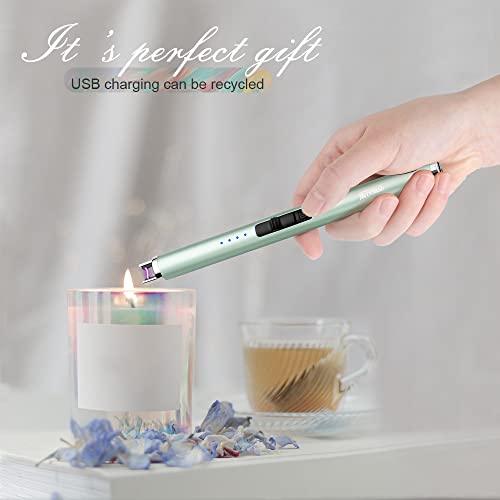 USB Rechargeable Arc Lighter Windproof Flameless S763