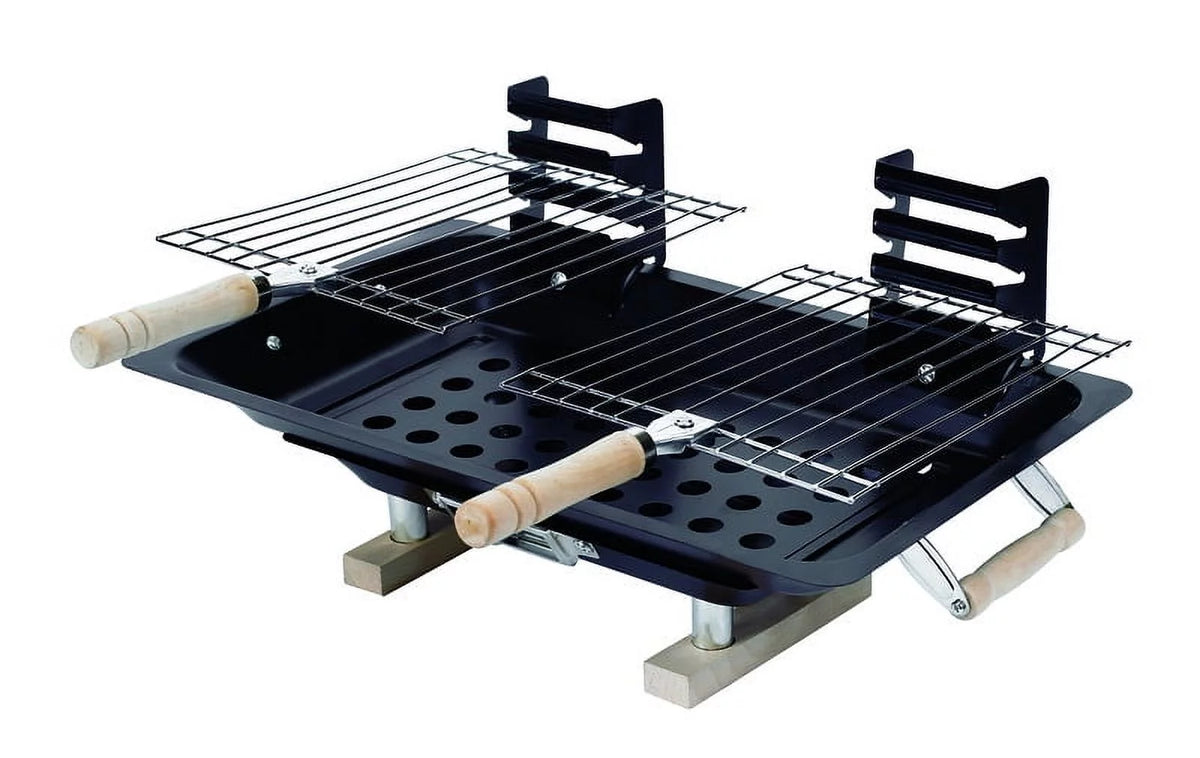 Black Steel Charcoal Grill B3763