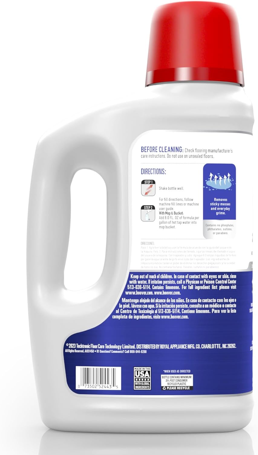 64 oz Hard Floor Cleaner Concentrated Cleaning Solution D642567