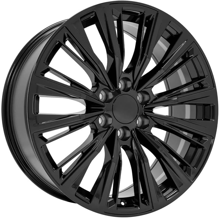 22x9 Black Rims L454146