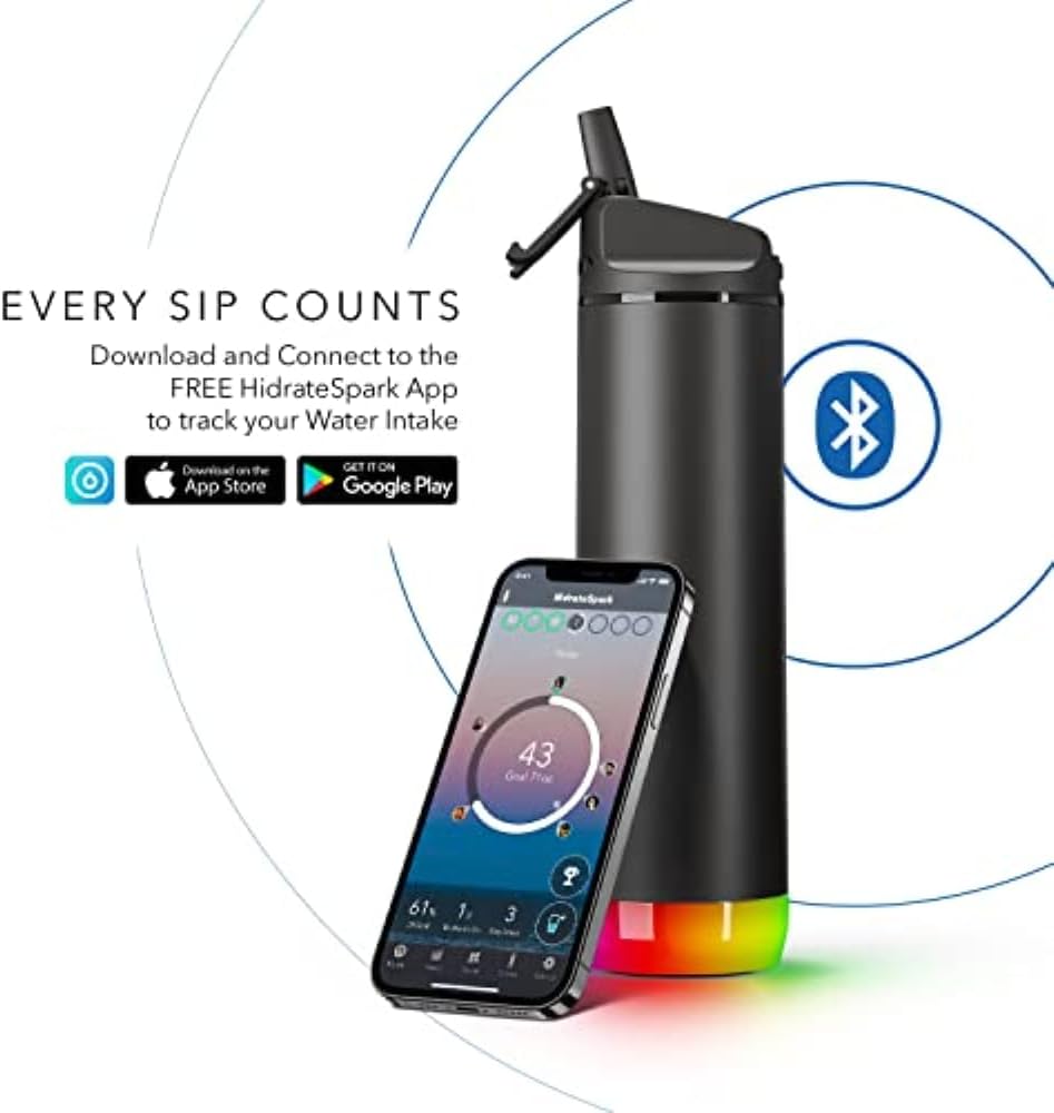 Smart Water Bottle, 21oz, Moonlight O9839