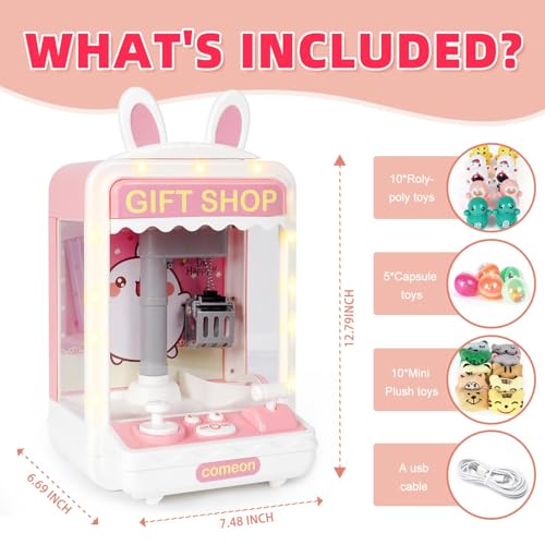 Mini Claw Machine with Lights C275
